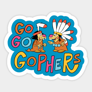 Go Go Gophers Sticker